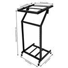 9u12u 16u Rack Mount Mixer Case Stand Studio Equipment Cart Stage Amp Dj Rolling