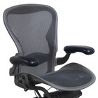 Herman Miller Aeron Mesh Office Chair Medium Size B Fully Adjustable With Lumbar