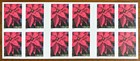 Scott 4816c Poinsettia Forever Booklet Pane Of 20 Mnh Stamps Date 2014