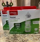 Playtex Baby Nurser With Drop-ins Liners Baby Bottles  4 Oz - 6 Bottles In Total