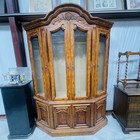 Drexel Heritage China Display Storage Glass Cabinet Door Solid Wood