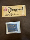 Disneyland California Oct 23  1955 Adult Ticket  Mark Twain Steamboat  Sugar Pac