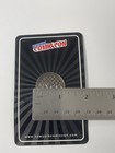 New York Comic Con Souvenir Lapel Pin Dark Gray By Wax Off Design 1  Wide
