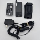 Vintage 90s Motorola Profile 300 Cell Phone   Extra Battery  Case  2 Chargers