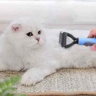 Professional Pet Grooming Comb For Cat And Dog Shedding And Fur Removal
