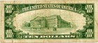 1929  10 Redwood City  California Small Size National Bank Note Fr  s-2055