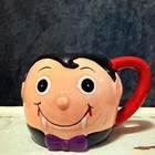Dracula Vampire Halloween Ceramic Mug 24oz Large Novelty Cup