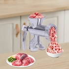 Heavy Duty Meat Grinder Mincer Stuffer Manual Sausage Filler Sauce Maker Machine