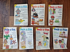 Vintage Pack-o-fun Scrap Craft Magazine 1990-1991   Rare  Lot Of 7