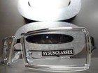 Men s Women Unique Contemporary Modern Style Clear Lens Eye Glasses Silver Frame