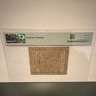 July 22  1776  6 Continental Currency Pmg25  18 Days After Independence    