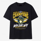 New Milwaukee Brewers 2026 World Series Champions Cotton T-shirt