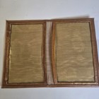 Vintage Italian Hand Tooled Leather Passport Holder Travel Wallet