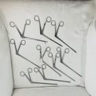 Antique Vtg Surgical Rongeur Alligator Forceps Lot 9 Stainless Germany