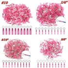 Waterproof Wire Crimp Connectors Heat Shrink Ring Terminals 22-10 Awg 50-500pcs