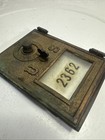Antique Us Post Office Box Door Circa 1906 Read Description