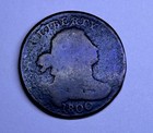 1800 Draped Bust Large Cent Almost Good Ag Details Early Us Copper Coin