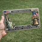 250th Anniversary Commemorative License Plate Frame  License Plate Frame Us
