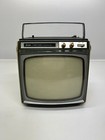 Vtg Sears 6101 Solid State Transistorized Television Tv 10 screen Powers On Asis