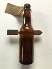 1950s Narragansett Lager Beer Bottle W  Wooden Arrow Through Bottle-rare  