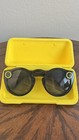 Snapchat Spectacles Black With Yellow Case - No Charger  Untested