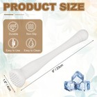 Cocktail Muddler  9 Inch Pp Drink Muddler  White  thin 