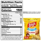 Lay s Classic Potato Chips  Party Size  13 Oz Bag Free Shipping