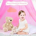 South To East Pink Bed Canopy For Girls  Princess Bed Canopy For Kids Room 
