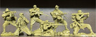 Plastic Platoon  Afghanistan  Soviet  Paratroopers Toy Soldiers 1 32 New