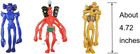 6 Pcs Siren Head Toys Action Figure Model Doll Gift For Kids Halloween