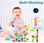 Magnetic Building Blocks Stem Educational Toy For Kids Montessori Learning Stick