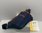 Nspire 18oz Single Bottle Hydration Belt Navy orange Running Walk Christmas Gift