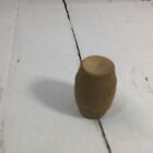 Vintage Doll House Wooden Aged Handmade Barrel Miniature 