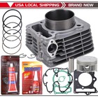 For Honda Trx400ex Trx400ex 440cc Atv Cylinder Piston Rings Top End 1999-2008