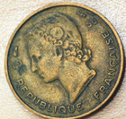1956 French West Africa 5 Francs