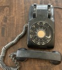 Vintage Telephone Bell System Property Western Electric Black Rotary Phone