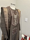Ceremonial 3piece African Kaftan agbada With Embroidery For Men  