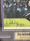 Isaiah Likely Signed Autographed 8x10 Photo Framed  80 Baltimore Ravens Coa