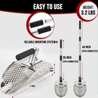 Versatile Metal Detector Scoop With Detachable Handles - Ultimate Treasure Tool