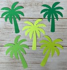 Palm Tree Cutouts Tropical Birthday Bridal Party Decorations Bulletin Board