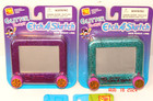Lot Of 3  Classic Hot   Glitter Pocket Drawing Toy Etch A Sketch Mini New Sealed