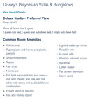 Wdw Polynesian Villas Resort Deluxe Preferred Studio Disney December 23-25 Dvc