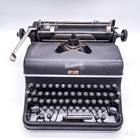 Rheinmetall Gs 1949 Typewriter Metal S  mmerda B  rsig Ag 1940-1949