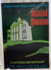 20x30  Haunted Mansion Custom Poster Lenticular Hatbox Ghost Disneyland