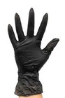 100 Pack Disposable Powder   Latex Free Black Vinyl Gloves   Sizes  S m l  Or Xl