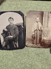 5 Old Vintage Antique 1880 Tintype Photo Young Girl s Boy s Tin Photograph Lot