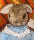 Eden Mrs  Rabbit 1993 Vintage Plush Beatrix Potter Bunny