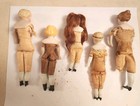 Antique Miniature Lady Dollhouse Dolls  Parian  Bisque  Cloth  Parts  Restore