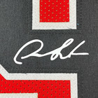Framed Facsimile Autographed Dennis Rodman 33x42 Red Reprint Laser Auto Jersey