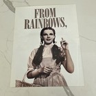 11by14 5  Magizine    ad Flyer F h Dustin Hoffman Tom Cruise Rain Man Judy Garlan